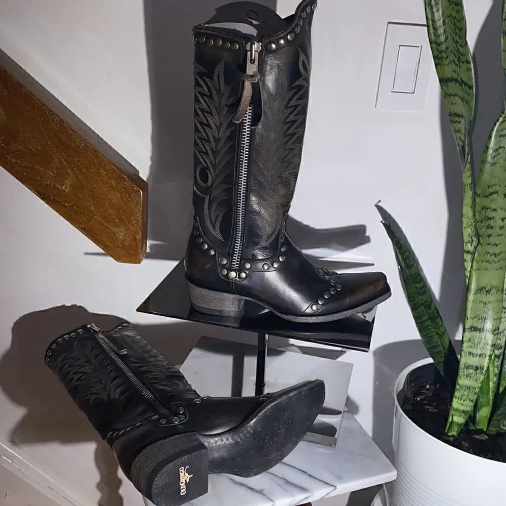 FREE PEOPLE  OLD GRINGO Moon River Western Boots